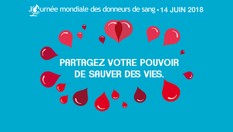 journée mondiale des donneurs de sang